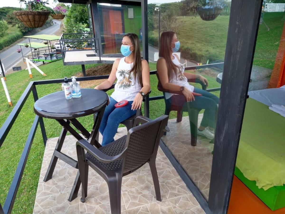 Glamping - Calochorno Hotel Alcala ภายนอก รูปภาพ